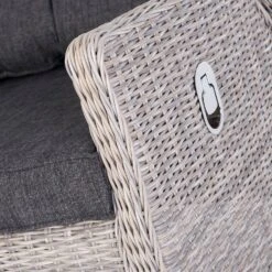 Intratuin Verstelbare 3-zits Loungebank Sanur Wicker Bruin -Tuinmeubel Serie Winkel 8717263343554 4