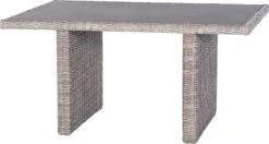 Intratuin Eettafel Sanur Bruin 140 X 82 x 70 Cm