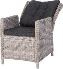 Intratuin Verstelbare Eettafelstoel Sanur Wicker Bruin -Tuinmeubel Serie Winkel 8717263343592 4