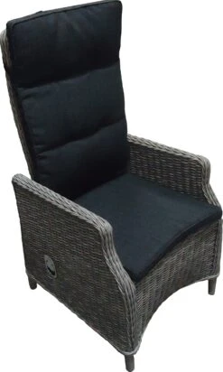 Intratuin Tuinstoel Napoli Verstelbaar Mixed Brown