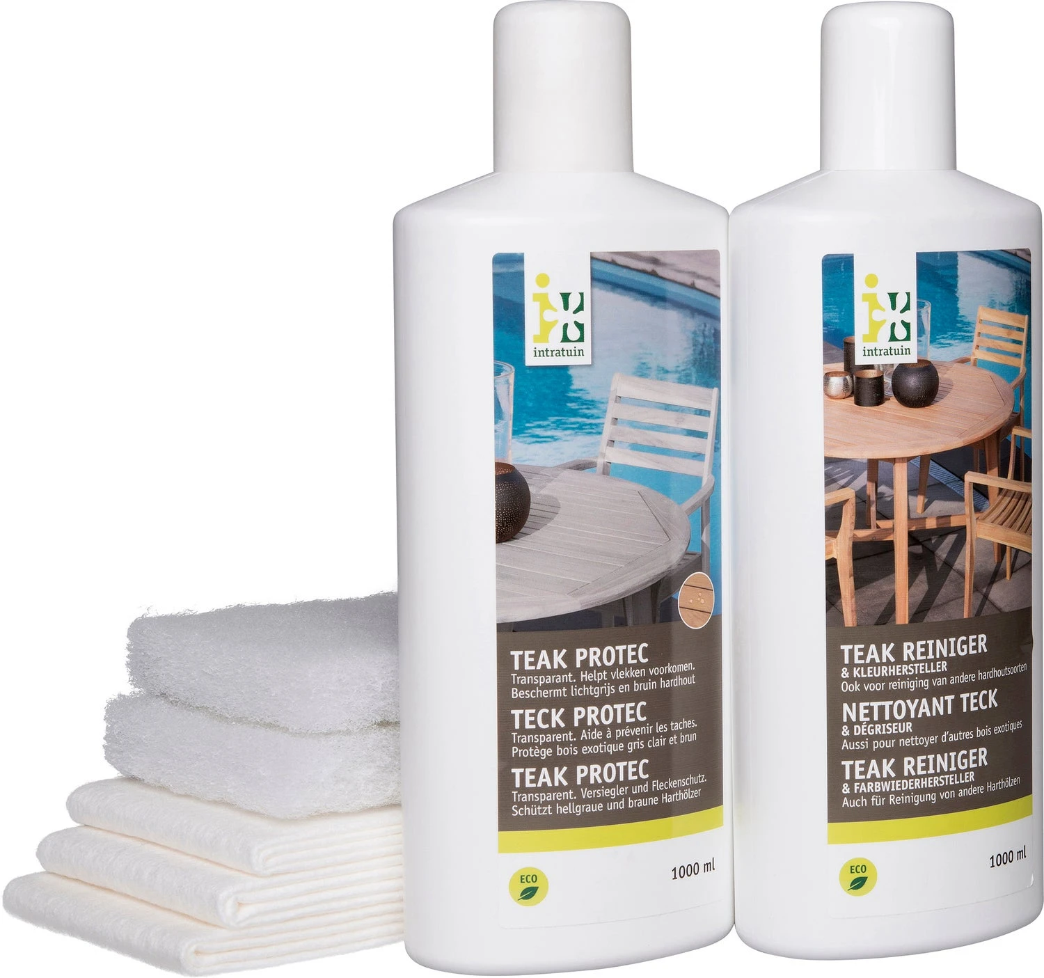 Intratuin Teak Protec Onderhoudspakket 1 Intratuin Teak Protec Onderhoudspakket