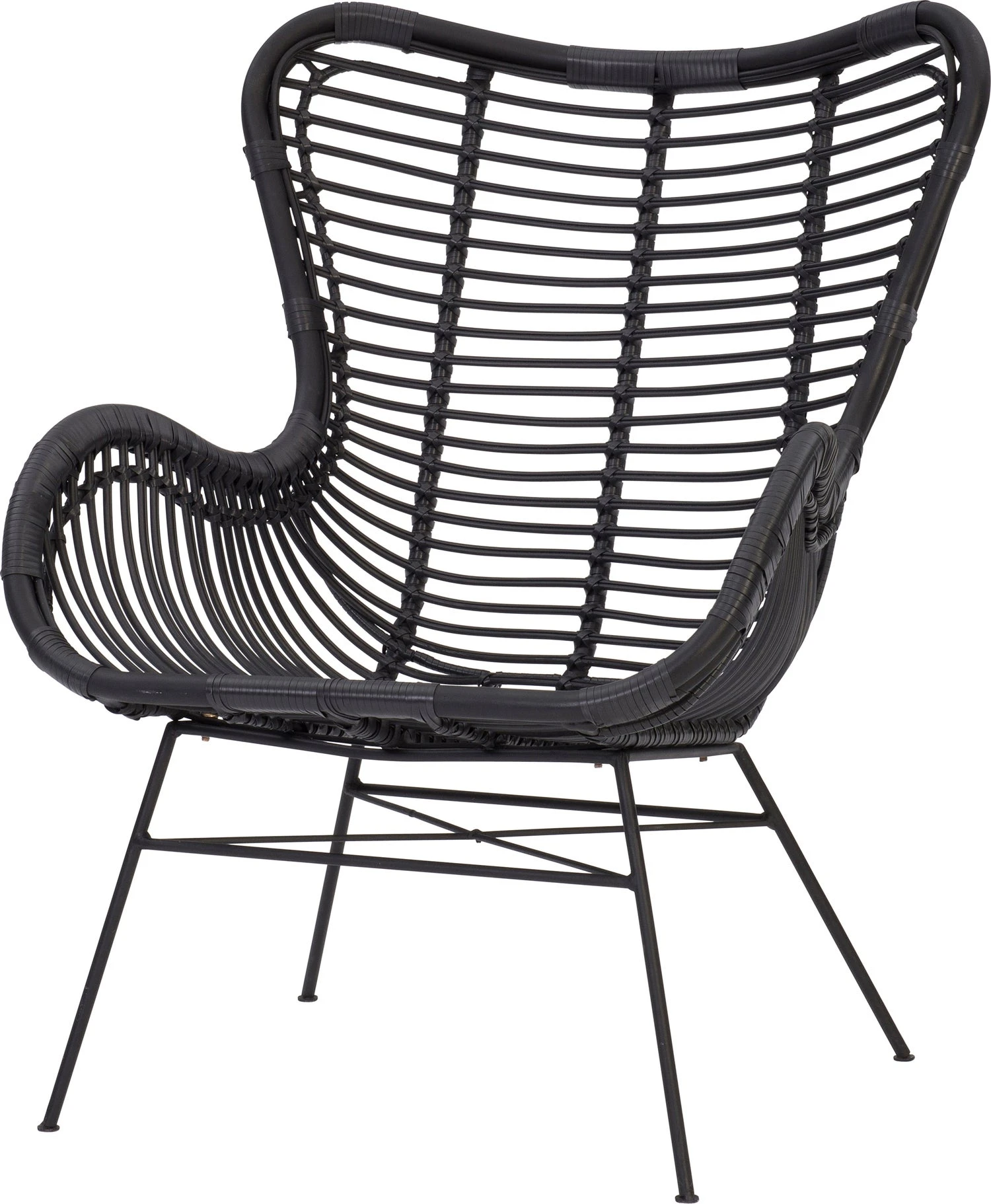 Intratuin Loungestoel Oor Staal Zwart 1 Intratuin Loungestoel Oor Staal Zwart