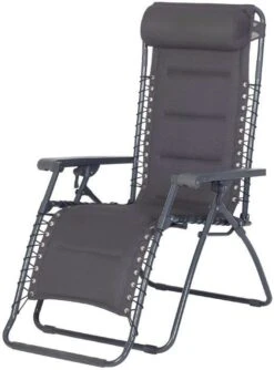 Intratuin Relaxstoel Sanya 3D Mesh Grijs