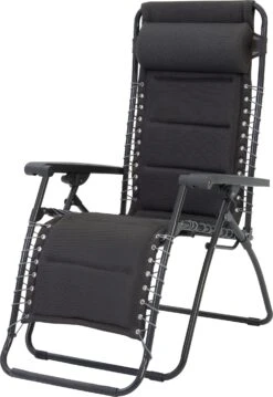 Relaxstoel Sanya 3D Mesh Zwart