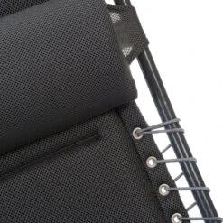 Relaxstoel Sanya 3D Mesh Zwart -Tuinmeubel Serie Winkel 8717263358862 4