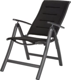 Intratuin Verstelbare Standenstoel Haikou 3D Zwart -Tuinmeubel Serie Winkel 8717263358879 4