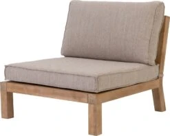 Intratuin Relaxstoel Kent Acaciahout Whitewash