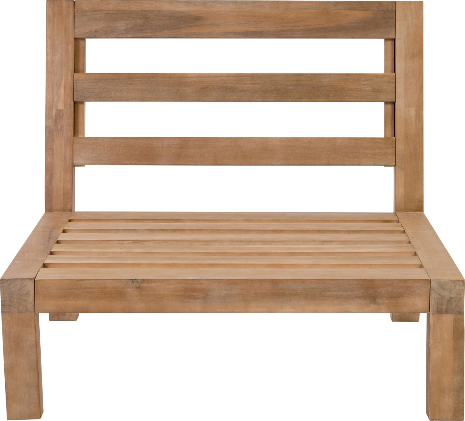 Intratuin Relaxstoel Kent Acaciahout Whitewash 4 Intratuin Relaxstoel Kent Acaciahout Whitewash - Afbeelding 4