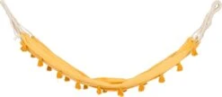 Intratuin Hangmat Met Kwasten Geel 200 X 100 Cm