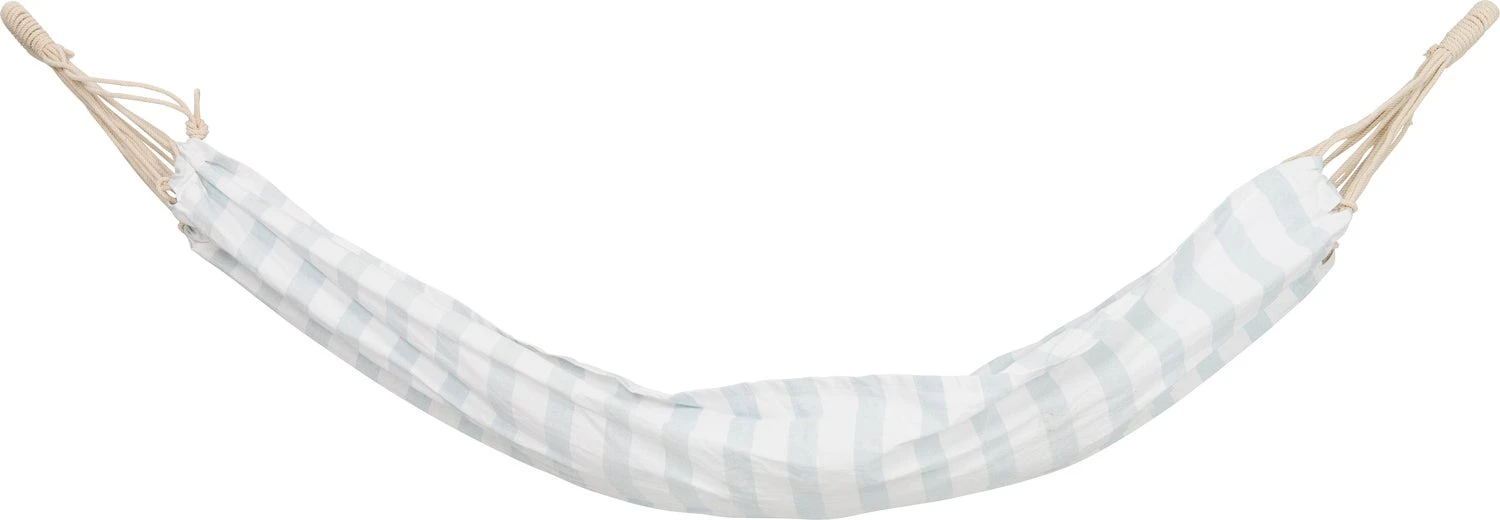 Intratuin Hangmat Streep Blauw / Wit 200 X 100 Cm