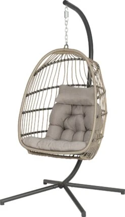 Intratuin Inklapbare Hangstoel Pax Grijs