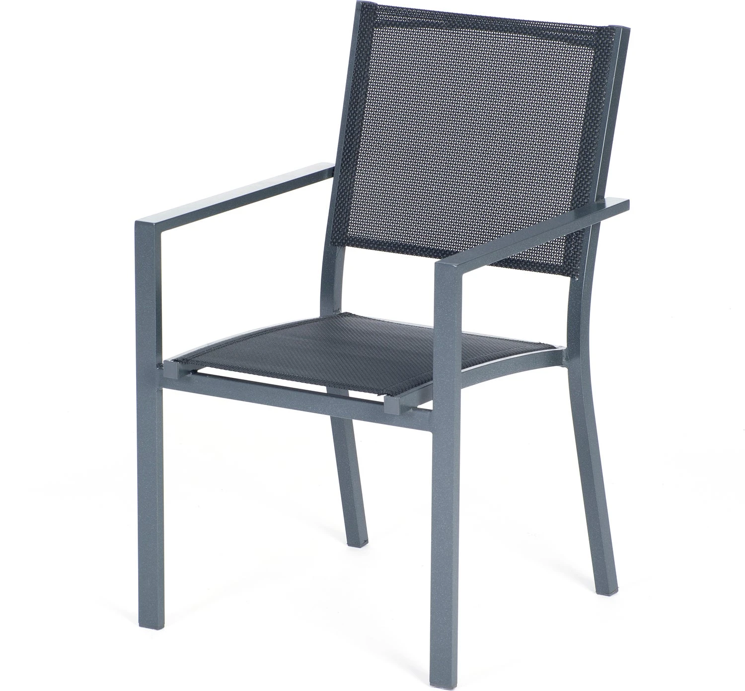 Intratuin Stapelstoel Violetta Antraciet 1 Intratuin Stapelstoel Violetta Antraciet