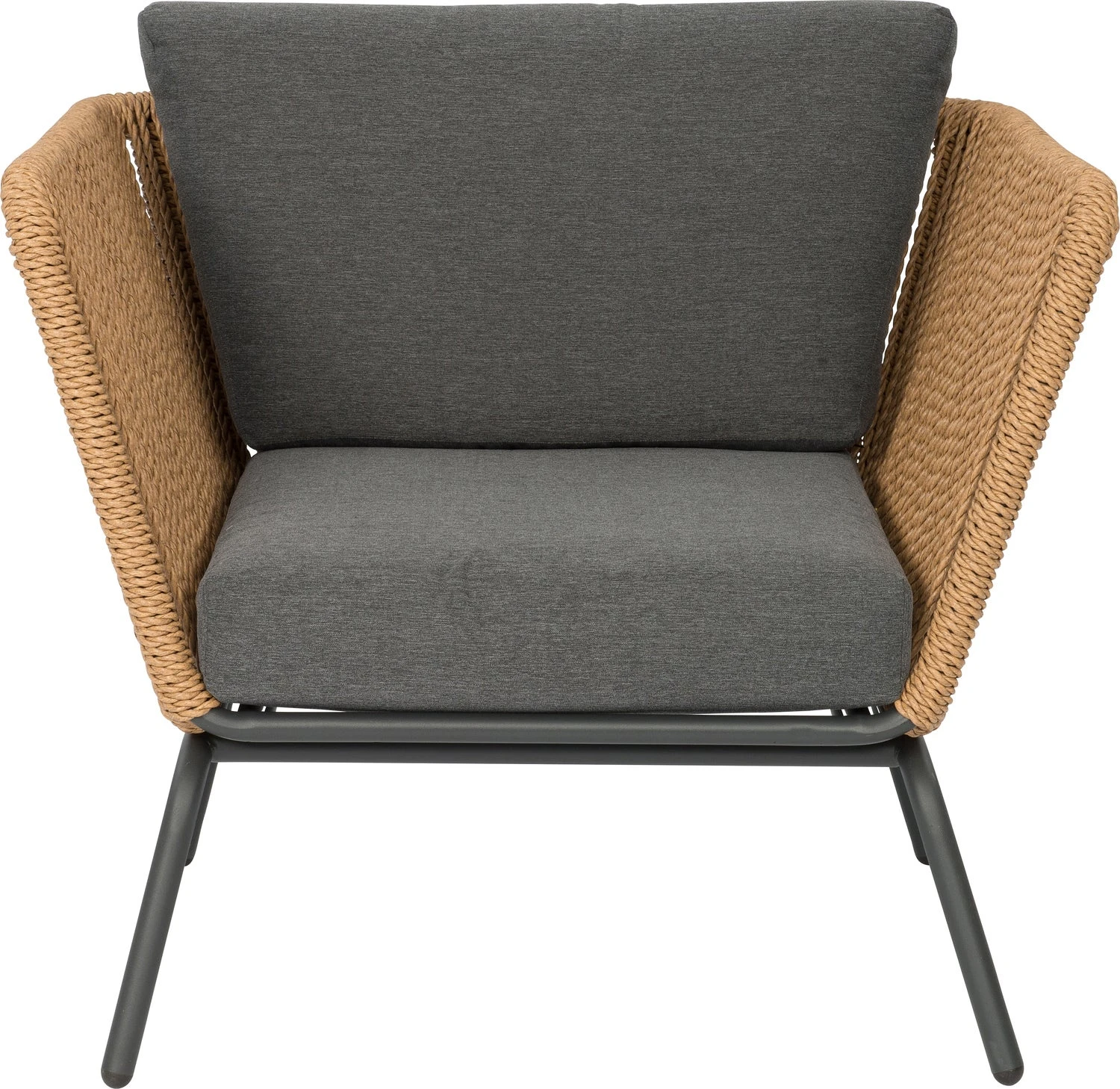 Intratuin Loungestoel Iris Wicker Naturel 2 Intratuin Loungestoel Iris Wicker Naturel - Afbeelding 2