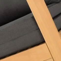 Intratuin Daybed / Loungebank Lazy Teakwash Antraciet 73 / 133 X 180 X 75 Cm -Tuinmeubel Serie Winkel 8717263799733 3