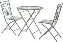 Intratuin Bistrostoel Debbie Groen 38 X 48 X 90,5 Cm -Tuinmeubel Serie Winkel 8717263827009 5