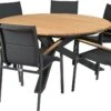 Tierra Outdoor 6-zits Diningset Omnigo Met Foxx Antraciet