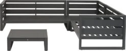 Intratuin 4-zits Loungeset Norma Met Hocker Aluminium Antraciet -Tuinmeubel Serie Winkel 8717263896760 5