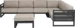 Intratuin 4-zits Loungeset Norma Met Hocker Aluminium Antraciet -Tuinmeubel Serie Winkel 8717263896760 7