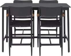 Intratuin 4-zits Barset Suze Aluminium Antraciet -Tuinmeubel Serie Winkel 8717263899631 3