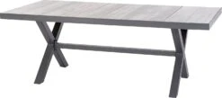 Intratuin Eettafel Thor Grijs 205 X 101 X 73 Cm