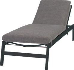 Intratuin Ligbed Aren Antraciet 212 X 65 X 33 Cm