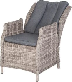 Intratuin Loungestoel Lima Verstelbaar Kobo Grijs -Tuinmeubel Serie Winkel 8717263985655 4