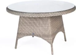 Intratuin Eettafel Lima Kobo Grijs D 125 H 76 Cm