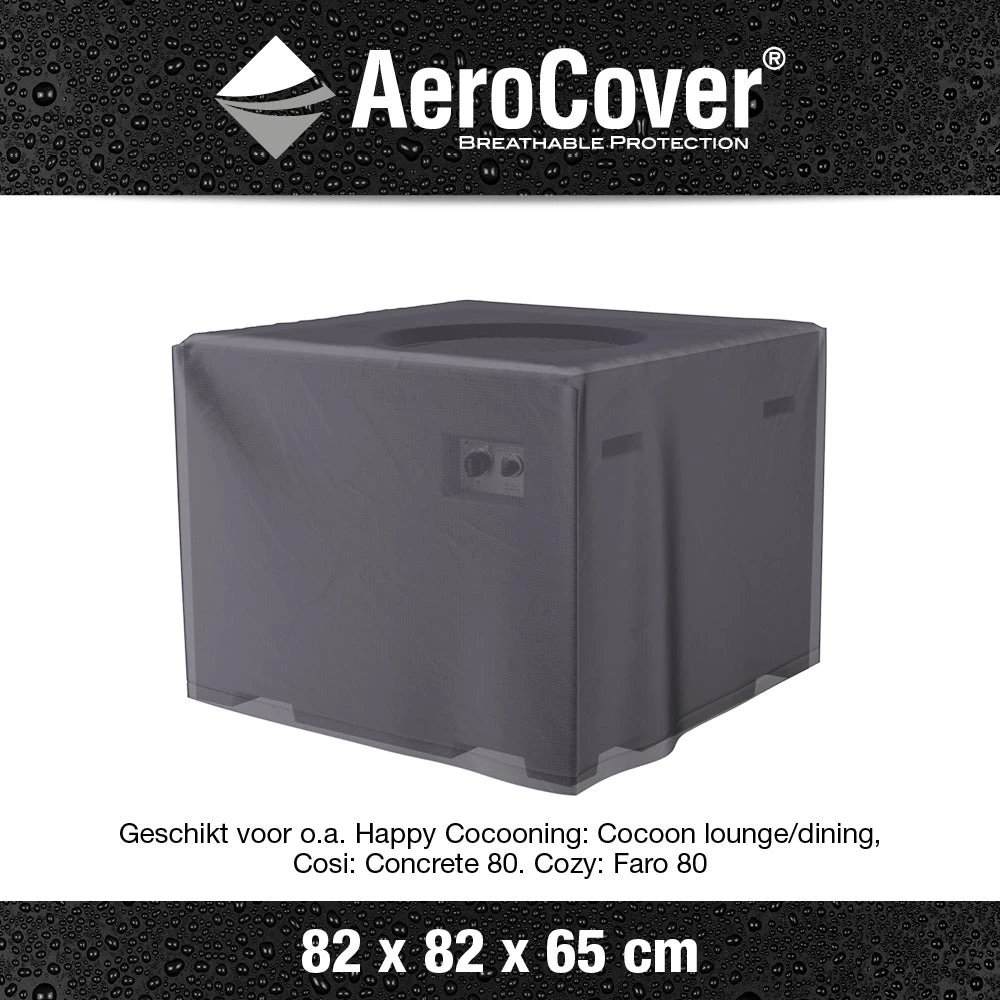 AeroCover Vuurtafelhoes 82 X 82 X 65 Cm 2 AeroCover Vuurtafelhoes 82 X 82 X 65 Cm - Afbeelding 2