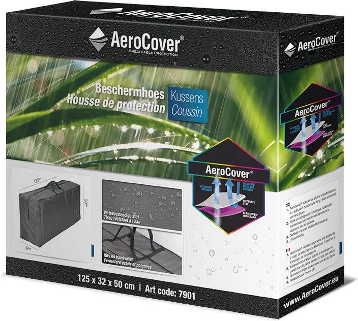 Aerocover Kussentas 125 X 32 X 50 Cm 2 Aerocover Kussentas 125 X 32 X 50 Cm - Afbeelding 2