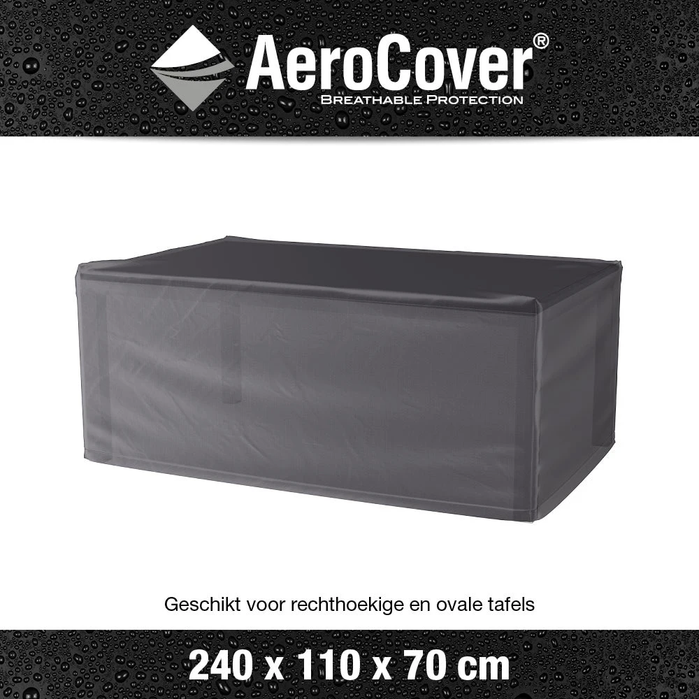 AeroCover Tafelhoes 240 X 110 X 70 Cm 2 AeroCover Tafelhoes 240 X 110 X 70 Cm - Afbeelding 2