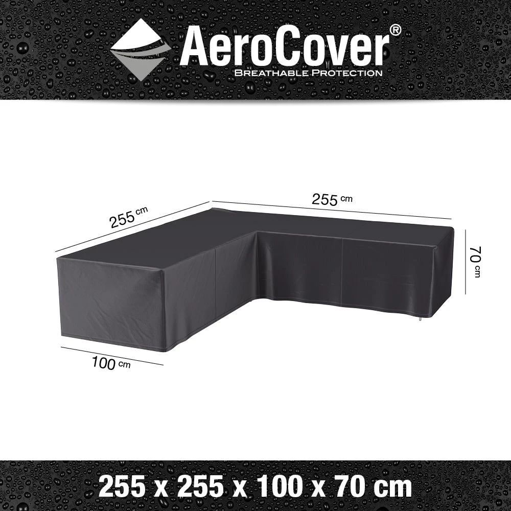 Aerocover Loungesethoes 255 X 255 B 100 H 70 Cm 3 Aerocover Loungesethoes 255 X 255 B 100 H 70 Cm - Afbeelding 3