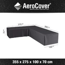 AeroCover Loungesethoes 355 X 275 X 70 Cm Links -Tuinmeubel Serie Winkel 8717591775522 1 2