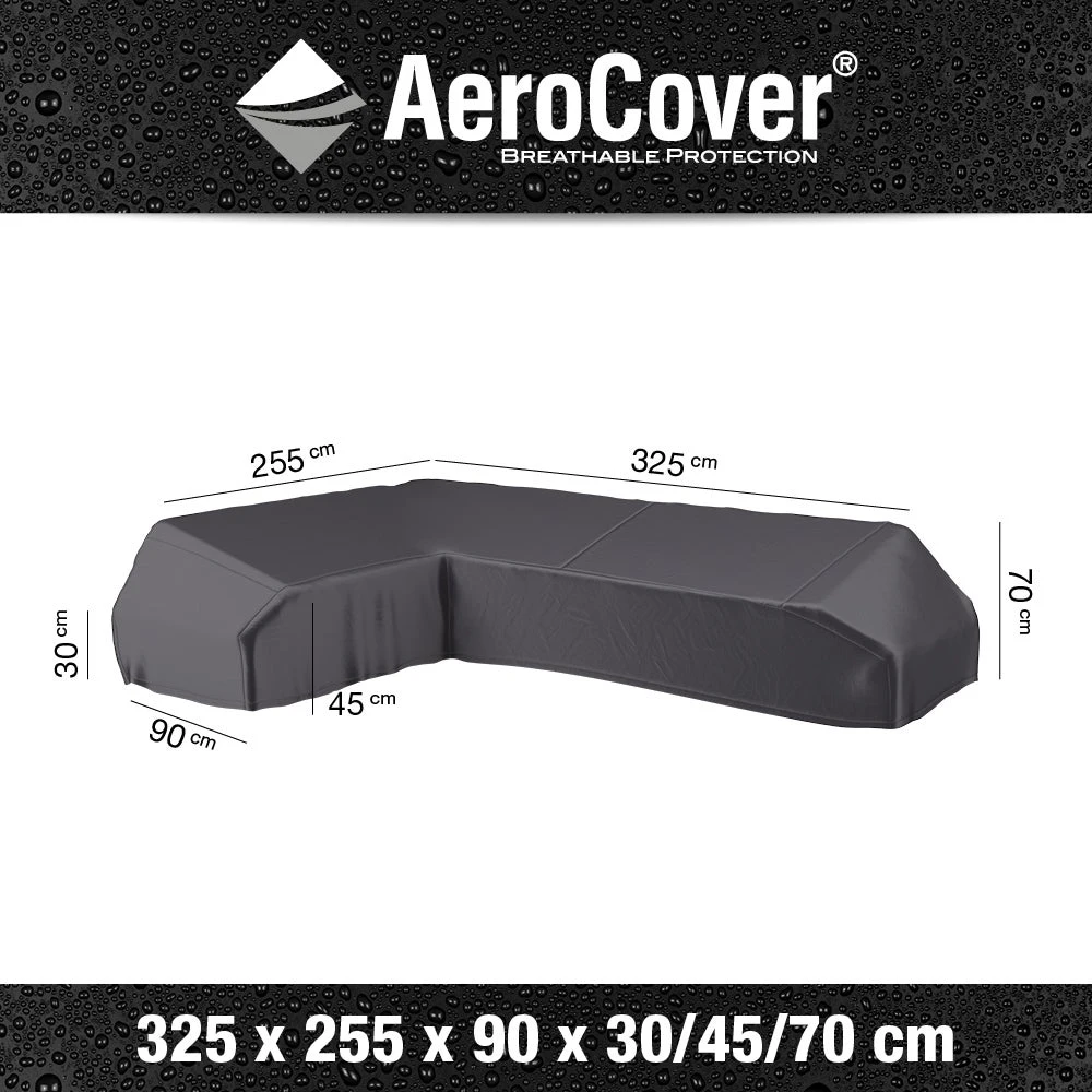 AeroCover Loungesethoes 325 X 255 X 70 Cm Links 10 AeroCover Loungesethoes 325 X 255 X 70 Cm Links - Afbeelding 10
