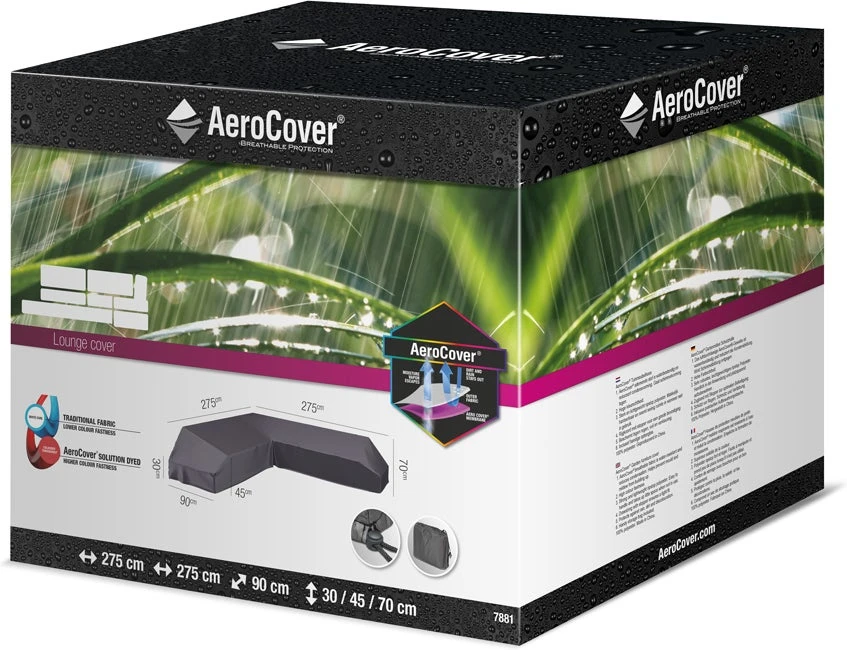AeroCover Loungesethoes 275 X 275 X 70 Cm 3 AeroCover Loungesethoes 275 X 275 X 70 Cm - Afbeelding 3