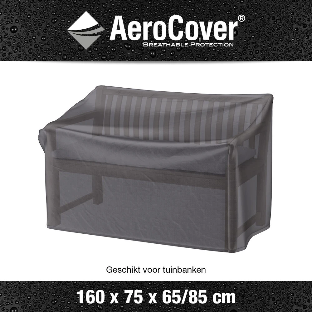 AeroCover Tuinbankhoes 160 X 75 X 85 Cm 2 AeroCover Tuinbankhoes 160 X 75 X 85 Cm - Afbeelding 2