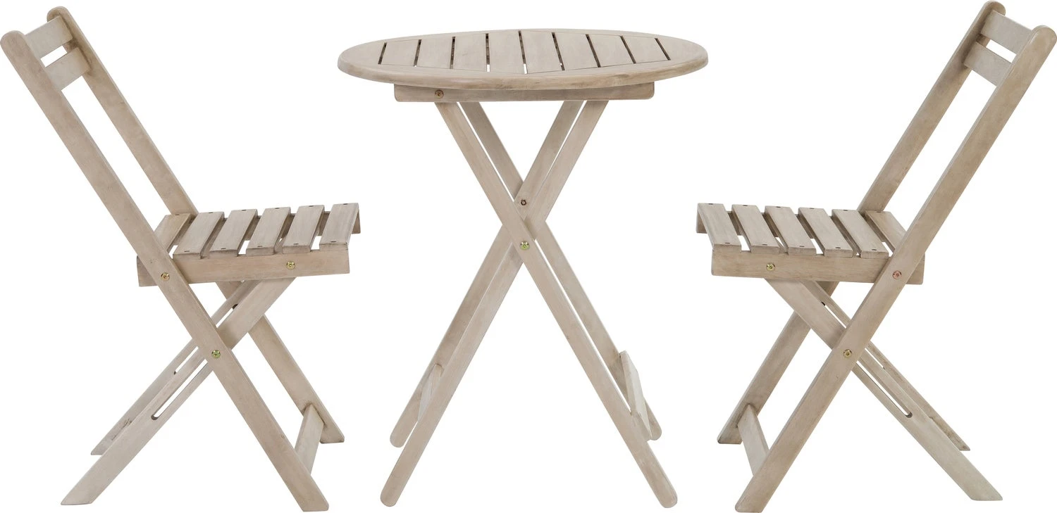 SenS-Line Bistroset Mexico Rond Grijs 2 SenS-Line Bistroset Mexico Rond Grijs - Afbeelding 2