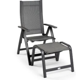 Tierra Outdoor Verstelbare Standenstoel Stelvio Antraciet 5 Tierra Outdoor Verstelbare Standenstoel Stelvio Antraciet -Tuinmeubel Serie Winkel 8718657650012 3