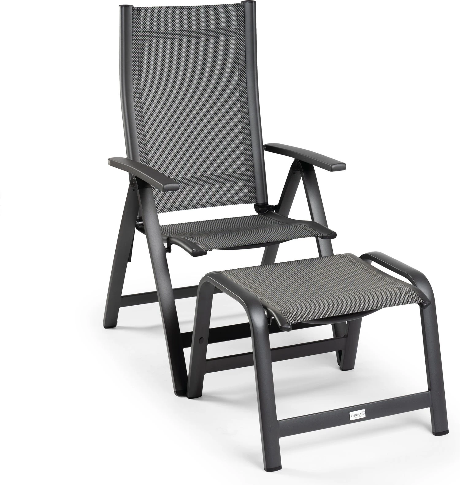 Tierra Outdoor Verstelbare Standenstoel Stelvio Antraciet 3 Tierra Outdoor Verstelbare Standenstoel Stelvio Antraciet - Afbeelding 3