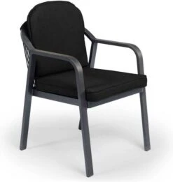 Tierra Outdoor Eettafelstoel Pep Zwart