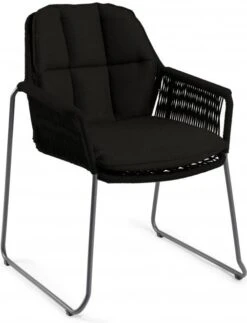 Tierra Outdoor Eettafelstoel Rivera Zwart