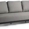 Tierra Outdoor 3-zits Loungebank Fiona Aluminium Antraciet