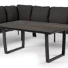 Tierra Outdoor 6-zits Diningset Liv Aluminium Zwart Links