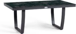 Tierra Outdoor Loungetafel Valencia Aluminium / Trespa Zwart 105 X 60 X 45 Cm