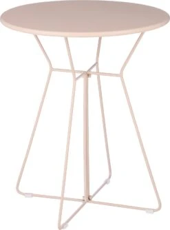 Mica Decorations Bistrotafel Bueno Roze D 60 H 70 Cm
