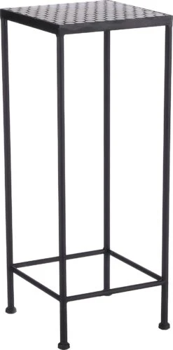 Mica Decorations Bijzettafel Exelsa Wit 24 X 24 X 61 Cm