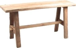 Woodzzz Buitenbank Sjoerd Naturel 90 X 25 X 45 Cm