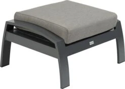 Tierra Outdoor Voetenbank Valencia Grijs 79 X 66 X 39 Cm