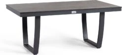 Tierra Outdoor Loungetafel Valencia Aluminium / Trespa Grijs 105 X 60 X 45 Cm