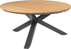 Tierra Outdoor Eettafel Omnigo Antraciet D 150 H 74 Cm