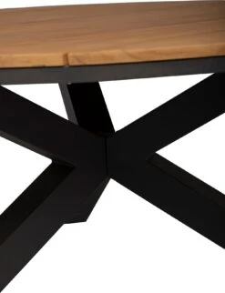 Tierra Outdoor Eettafel Orbital Antraciet D 120 H 75 Cm -Tuinmeubel Serie Winkel 8719638364348 3